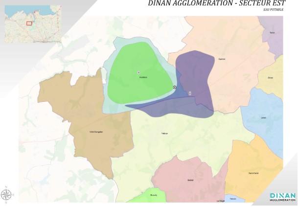 Sectorisation Agglomération Dinan